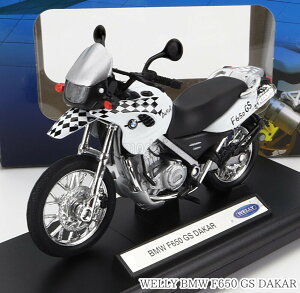 BMW F650 GS DAKAR 1/18 WELLY/EB[ _J[[ I[goC ~jJ[ i