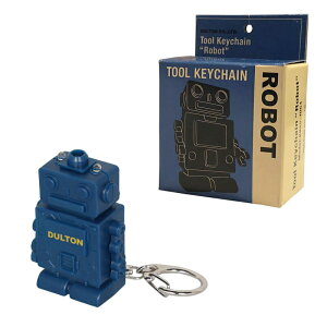 DULTON (_g) c[ L[ `F[ {bg TOOL KEY CHAIN ''ROBOT'' yNAVYzH g hCo[Zbg (M38)