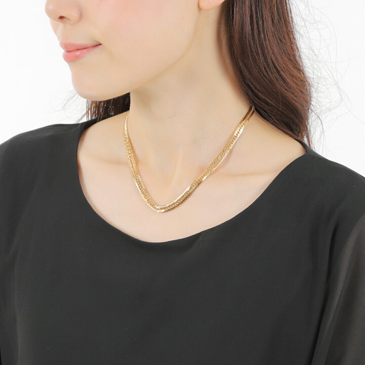 楽天市場】18金 喜平ネックレス Mカット トリプル 30g 40cm メンズ 