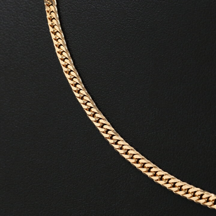 楽天市場】18金 喜平ネックレス 6面 ダブル 10g 40cm メンズ  