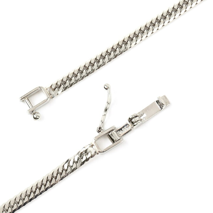 楽天市場】プラチナ 喜平 ネックレス 6面 ダブル 10g 40cm メンズ 