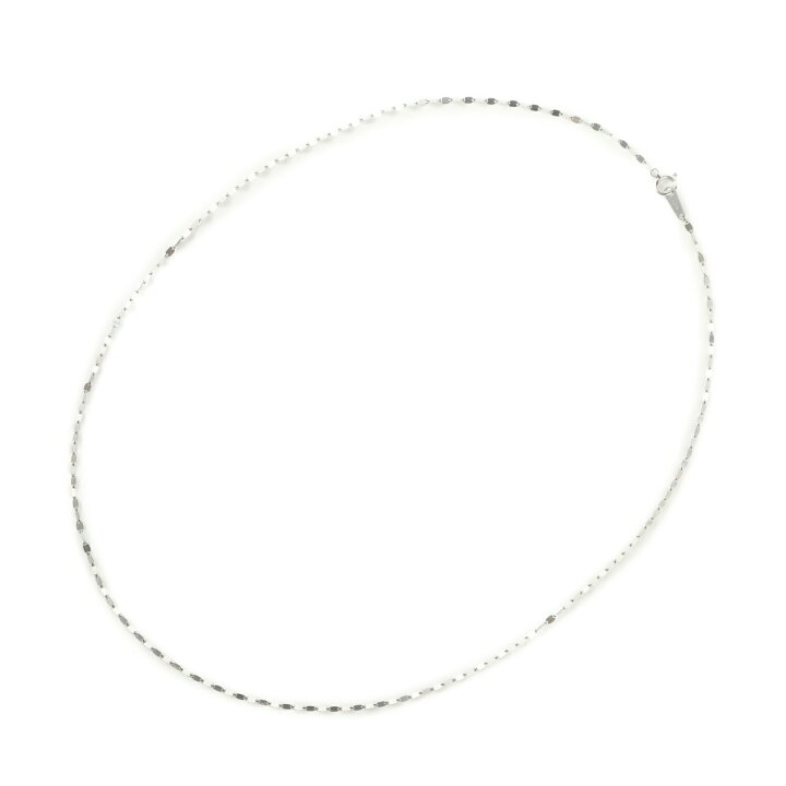 楽天市場】純プラチナ ネックレス ペタル チェーン 50cm 幅1.5mm 