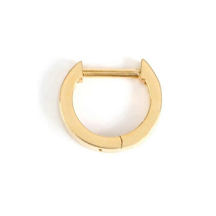 楽天市場】18金 フープピアス ダイヤモンド 0.05ct ゴールド 1.6×9.6mm 