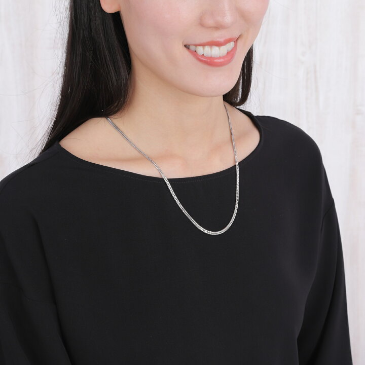楽天市場】プラチナ 喜平ネックレス 6面ダブル 22g 55cm メンズ 