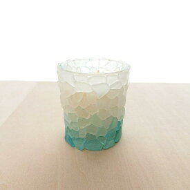 シーグラス アロマキャンドル バニラの香り 25503A