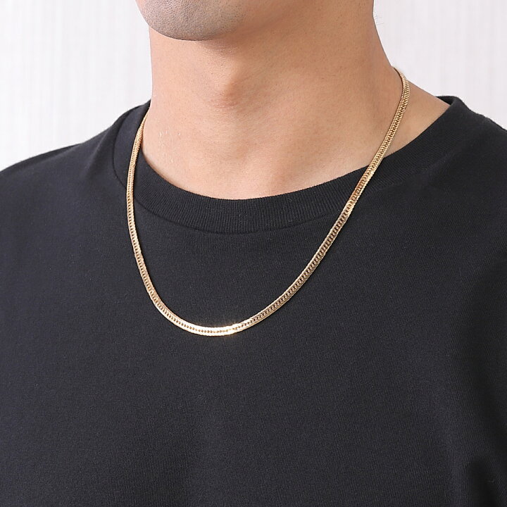 楽天市場】18金 喜平ネックレス Mカット トリプル 20g 50cm メンズ 