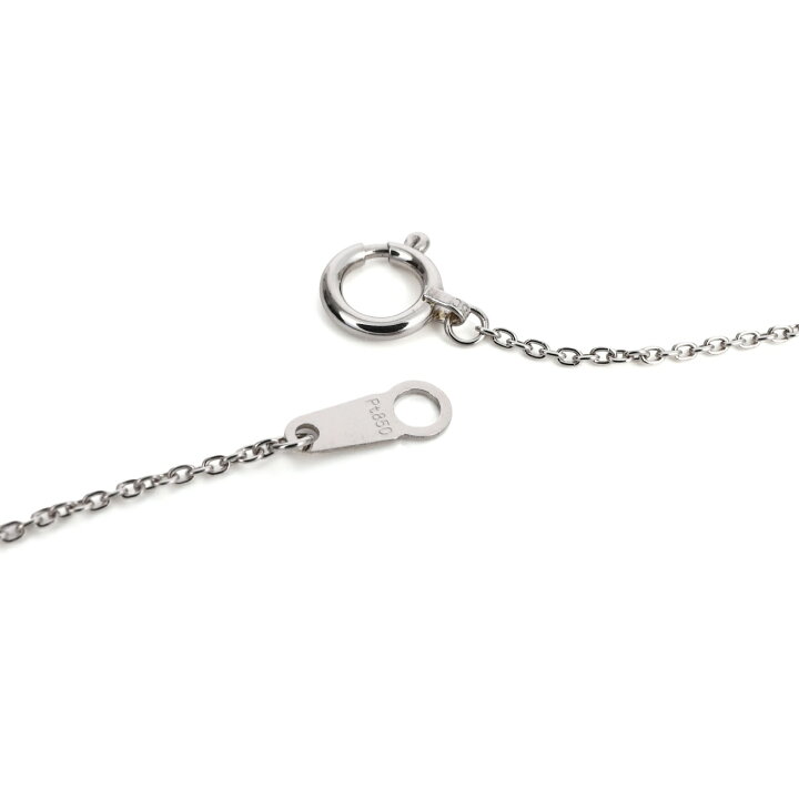 楽天市場】プラチナ ネックレス 丸あずき チェーン 40cm 幅1.0mm Pt850 