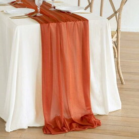 結婚式 誕生日 イベント デコレーション 飾り布 シフォン バリ紗 屋外対応 透け感 エレガント 多用途 アメリカンスタイル テーブルランナー 背景幕 ドレープ ポリエステル ホテル装飾 パーティーグッズ