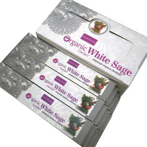  I[KjbNK[fzCgZ[W XeBbN NANDITA ORGANIC GARDEN WHITE SAGE CZX Ch AWAG 12Zbg |XgzIő isł