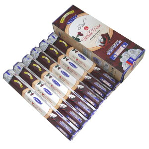 ���� ���b�h���z���C�g���[�Y���X�e�B�b�N SATYA RED&WHITE ROSE �`���R�[���t���[�C���Z���X HEXA PACK�V���[�Y �C���h�� �A�W�A���G�� 6���Z�b�g �|�X�g�����z���I���ő������� �����i�����s��