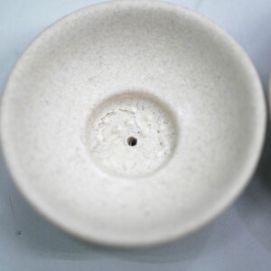 B品 訳ありです  セラミック香立て お椀型 インド香コーンに お香たてインセンスホルダー