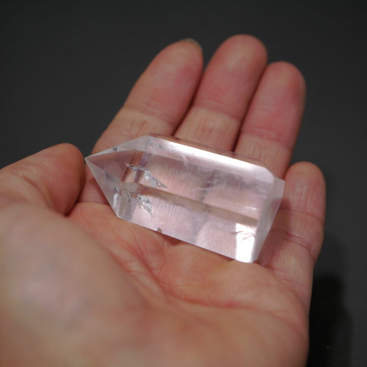 楽天市場】天然水晶ポイント 1点物 POINT-25 約51.6g 約5.2×約2.8cm 