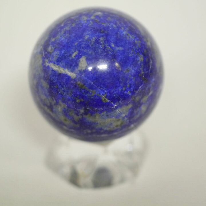 楽天市場】ラピスラズリ丸玉 40.8mm(約107g) No.8/天然石・置物(台座は 