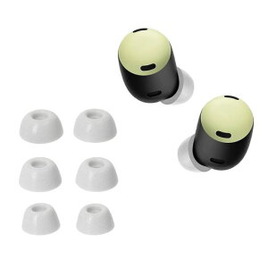 kwmobile 6x �C���[�`�b�v Google Pixel Buds Pro�Ή� �C���[�s�[�X - �����p �p�b�h S/M/L�T�C�Y ���F