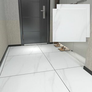 CELAVYフロアタイル大理石調フローリングシート置くだけ接着剤不要フロアシール45.7cmx45.7cm厚手1.5mm貼るだけフロアタイルキズ防止模様替え玄関賃貸キッチントイレ防水リノベーションDIY土…