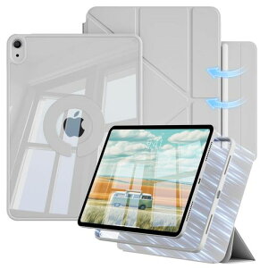 GKABXY iPad A16 11���� �P�[�X (11�C���` 2025) iPad 10���� �P�[�X 2022 10.9�C���` ���E���}�O�l�b�g�J�o�[ �c���X�^���h Y�܂�p�x���� �y���V�����[ �n�[�hPC�N���A�o�b�N �ϏՌ� �y�� ���^ �O���[