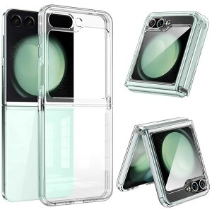 GalaxyZFlip5�P�[�X�N���A����TPU�\�t�g�ϏՌ��Ռ��z���M�����N�V�[ZFlip5SC-54D/SCG23�ی�J�o�[���^�y�ʉ��ϖh�~�S�ʕی�C�菝�h�~�w��h�~�����h�~�܂肽����GalaxyZ