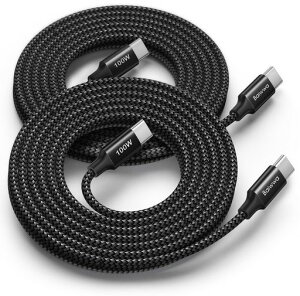 USBCP[uy3M2{zPDΉ100W/5A}[dUSBCtoUSBCP[uϋviCiPhone16/15ProMaxPlusAMacBookProAiPadProAPixelType-CfoCXɑΉ