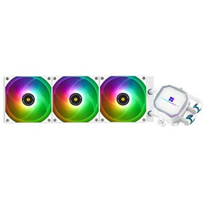 ThermalrightFrozenPrism360WhiteARGB����CPU�N�[���[�A360��p��T�C�YARGB�A120mmPWM�t�@��x3�AS-FDB�x�A�����O�AAMD/AM4/AM5�AIntelLGA