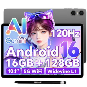 �^�u���b�g 10�C���` Android 16 Gemini AI ���� 120Hz ���� �^�u���b�g Wi-Fi���f�� WidevineL1 �Ή�