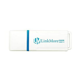 LINKMORE USBメモリ 256GB USB3.1 キャップ式 (最大読込速度120MB/S)
