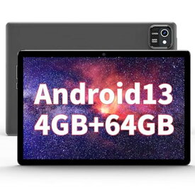 【2023アップグレード版 ANDROID 13 タブレット 10インチ】COLORROOM タブレット 4GB+64GB+512GB拡張可能 、 4コアCPU 6000MAH大容量バッテリー 1280*800 IPS画面 2.4G WIFI