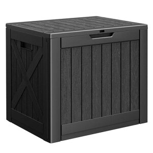 Alebert「アレベルト」物置屋外収納150L大容量防水ベランダ収納ベランダストッカーコンテナ収納収納ボックスコンテナ収納屋外倉庫収納ベンチガーデン/庭/ベランダ適用おしゃれ幅62*奥行47…
