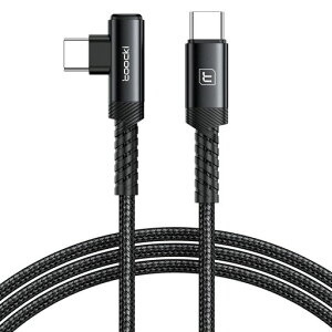 toocki usb c �P�[�u�� 1M L�� �^�C�vc L�^ typec cable 60W PD�Ή� 3A�}���[�dcable �i�C�����҂� Quick Charge3.0/2.0 iPhone 17/iPhone 16/iPhone