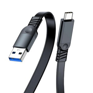 USB Type-C �P�[�u�� 2M USB-A to USB-C �P�[�u�� USB 3.2(Gen2) 10Gbps�����f�[�^�]�� 3A�}���[�d MacBook Pro/Air�ALifeBook �AGalaxy�AXperia�APixel���^�C�vC�@��Ή�