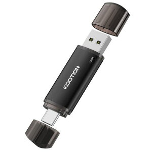 KOOTIONUSB������128GB�^�C�vC2in1USB2.0+Type-C�f���A��usb�������[�^�C�vcOTG�X�}�zUSB�X�}�z������TypeC