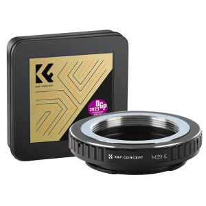 K&FCONCEPTマウントアダプターM39-NEXM39マウントL39マウントソニー対応対応EマウントNEXカメラ装着用変換レンズアダプター高精度無限遠実現メーカー直営店