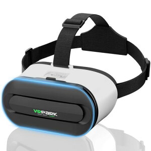 【2025年新型VRメガネ】VRゴーグルスマホ用UBEJIVRヘッドマウントディスプレイ超広角120°1080P焦点距離および瞳孔間隔調整可能非球面光学レンズ装着感良好通気性・放熱性良好メガネ対応の…