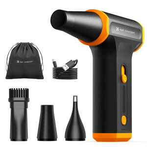 K&FCONCEPT�d���G�A�_�X�^�[�u�����[�����͖��K���ʒ�����e�ʃo�b�e���[USB-C�[�d��3��ރm�Y���t���^�y�ʐ��/PC/�L�[�{�[�h�|��/�ԓ�/BBQ/�J����/�Ƌ�|��/��C����u���b�N