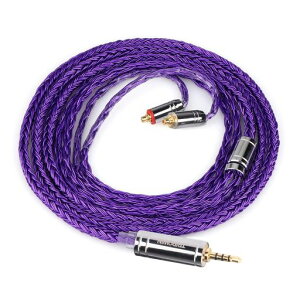 TripowinZonie16�R�A�[�⃁�b�L�P�[�u��&SPCHIFI�C���z���A�b�v�O���[�h�P�[�u��(2.5mm-MMCXViolet)