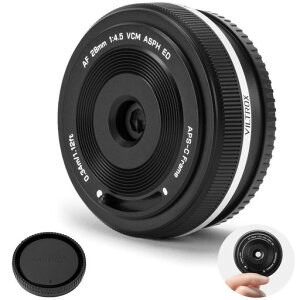 VILTROX 28mm F4.5 XF �p���P�[�L �t���t���[�� �I�[�g�t�H�[�J�X �L�p�v���C�������Y �x�m�t�C���� Fuji X�}�E���g�J���� X-Pro2 X-Pro3 X-S10 X-T20 X-T30 XT30II X-T200 X-H2