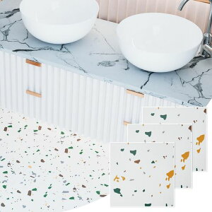 CELAVYフロアタイル置くだけ大理石調接着剤不要フローリングシート18枚入り約1畳フローリングマット厚手1.5mmかんたん施工キズ防止模様替え玄関賃貸キッチントイレ防水リノベーションDIY…