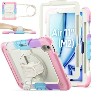 SEYMACstock2025N/2024N11C`iPadAir(M3/M2)ϏՌP[XیtBty[360°]X^hnhXgbvV_[XgbvSʕیJo[iPadAir11