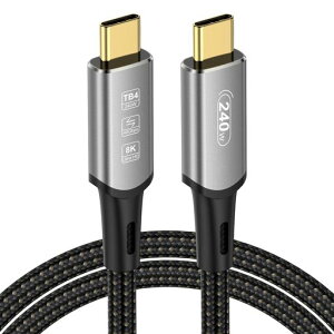 USB4P[u0.5MThunderbolt4ΉThunderbolt3240W}[d8K40Gbpsf[^]USBType-CP[uiPhone15ProMaxMacBookType-Cm[gPCȂǗp