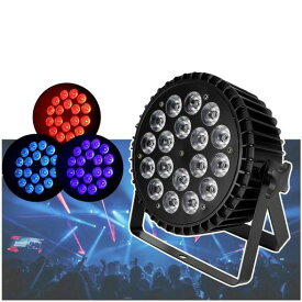 FREZONステージライト LED 18X10W RGBWA+UV 舞台照明 ディスコライト ステージ照明 DMX512 7-10CH パーティライト スポットライト DJ DISCO LIGHT クラブライト DISCO LIGHT FOR PARTY