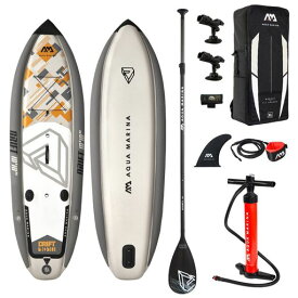 AQUAMARINA(アクアマリーナ) SUP インフレータブル スタンドアップパドルボード DRIFT BT-20DRP-A ブラウン 長さ: 330CM