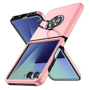 Galaxy Z Flip7 �p �P�[�X �����O�t�� �ϏՌ� �����X�^���h�t�� �Ռ��z�� tpu ���^ �C�菝�h�~ �V���R�� �X�^���h�@�\ �ԍڃz���_�[�Ή� ��d�\�� PC �o���p�[ �M�����N�V�[ Z �t���b�v7 �p �X�}�c
