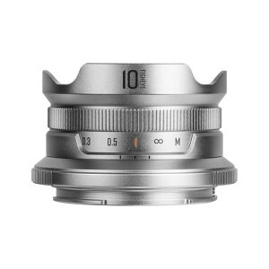 Brightin Star 10mm F5.6 ��2���� ���჌���Y MF �P�œ_�����Y �p�i�\�j�b�N&�I�����p�X M43�}�E���g�ɑΉ� APS-C �~���[���X�p �p�i�\�j�b�N&�I�����p�X �J���� G7 GX85 GX9 G95 GH5 GH6 G100