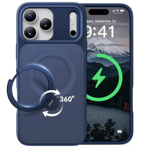 �y2026�ō�����&��_360�x��]�zCASEKOO iPhone 17 Pro Max �p �P�[�X MagSafe�Ή� �ČRMIL�K�i 360°�S�����ϏՌ� �y���c�����E�p�x���R�����z�ő�25W�}���[�d�Ή� �w��h�~/�}�b�g�d�グ/���ϖh�~/���c