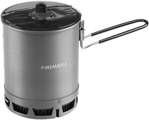 Fire-Maple�L�����v�N�b�J�[�|�b�g��600ml�A���~�j�E���R���p�N�g�y�ʓo�R�A�E�g�h�A�L�����v�p�i���������[�ܕt��(PetrelUltralightG3Pot)