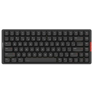 IQUNIX MQ80 ���[�v���t�@�C�����J�j�J���L�[�{�[�h 75%�t���A���~�j�E���P�[�X ���C�����X�L�[�{�[�h 2.4G���V�[�o�[�t�� Bluetooth�ƗL���ڑ� Mac/Windows�p (�V���h�E�u���b�N)