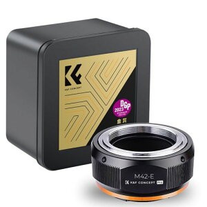 K&FCONCEPT�}�E���g�A�_�v�^�[M42�}�E���gE�}�E���gM42�����Y-�\�j�[�Ή��Ή�NEX�J�����Ή�PROII�������d�グ���˖h�~����������M10105���[�J�[���c�X