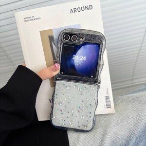 QLTYPRI�Ή�GalaxyZFlip7�P�[�X�N���ATPU�J�o�[�E�F�[�u�������؍������E�F�[�u�O���b�^�[�������^�y�ʑϏՌ�����~��(SC-55F)�X�}�z�P�[�X���C�����X�[�d�Ή��X�g���b�v�z�[���t��