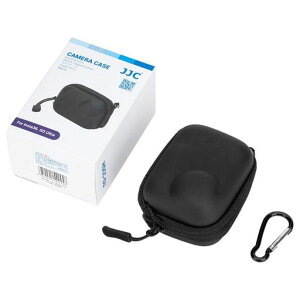 JJC Insta360 GO Ultra �Ή��P�[�X �S�ʕی� �Ռ��h�~ ���h�~ �h�H�h�o �~�j �g�ѕ֗� ���^ �y�� Insta360 GO Ultra �Ή��N�C�b�N�����[�X�}�E���g�Ή� �P�[�X �J���r�i�t�� ��/�ˊO/Vlog/�A�E�g�h�A��c