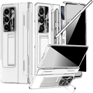 NINKI�K��GalaxyZfold7�P�[�X[SC-56F|SCG34]�y���t��pen�z���_�[�L�b�N�X�^���h�t�B������̌^�`�����h�~�����N���A�w�ʃ��b�L���HPC���T���X���M�����N�V�[�t�H�[���h75g�X�}�z