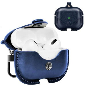 BOOLINN airpods pro 3 �P�[�X �Ή� airpods pro 3 �����{�v PU���U�[ �G�A�|�b�Y�v��3 �P�[�X ���U�[ �S�ʕی� �[�d LED���C�g�������� �ϏՌ� �y�� �L�Y�h�~ ������� ���C�����X�[�d�Ή� �L�[�z���_�c